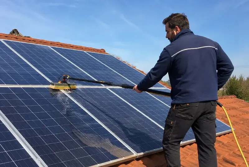 Nettoyage et entretien de panneaux solaires à Montbonnot-Saint-Martin